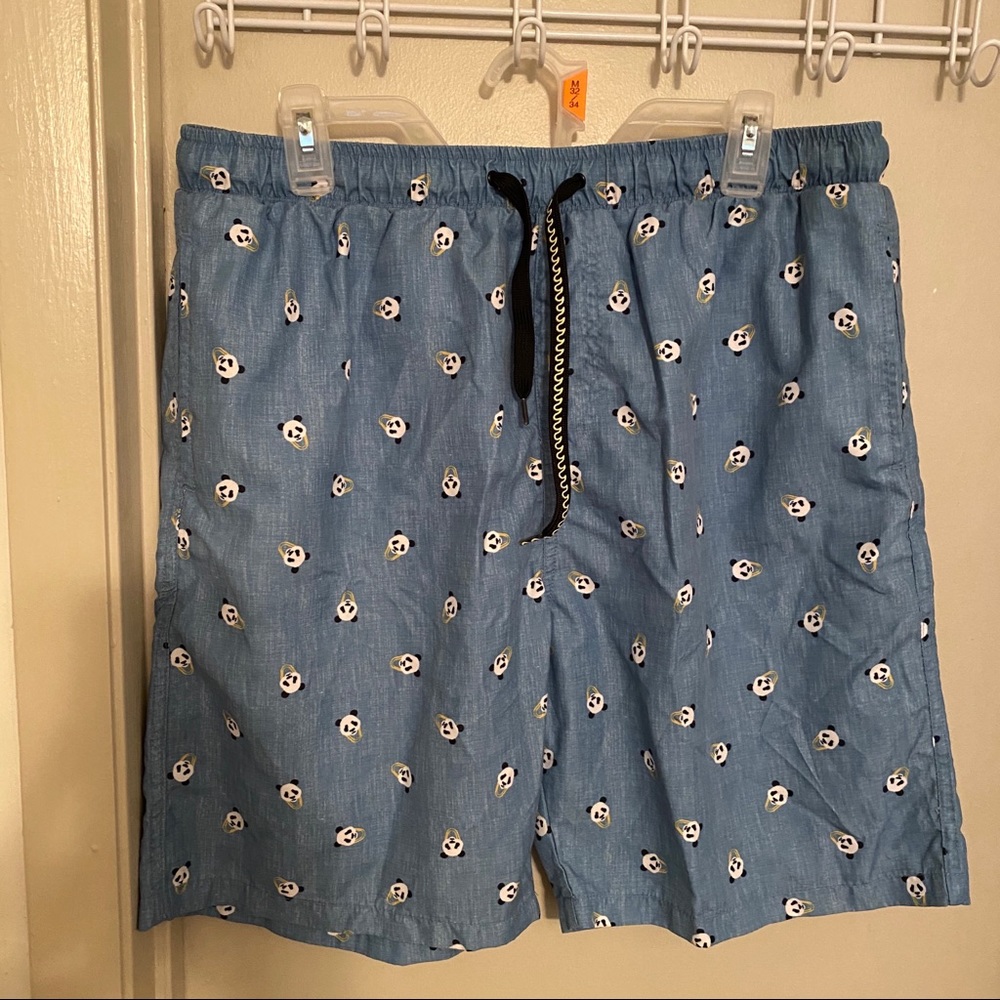 Surf Society Panda Bathing Suit XL